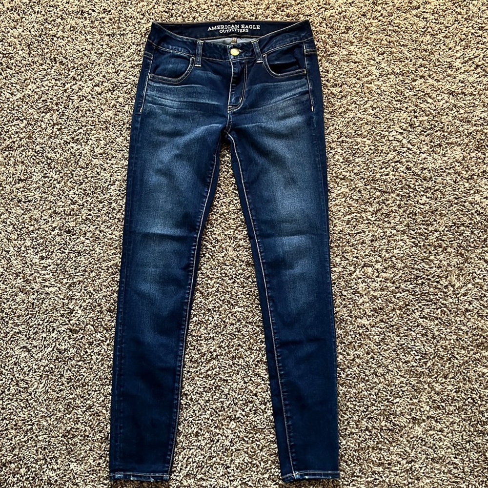 American Eagle Dark Wash Jegging